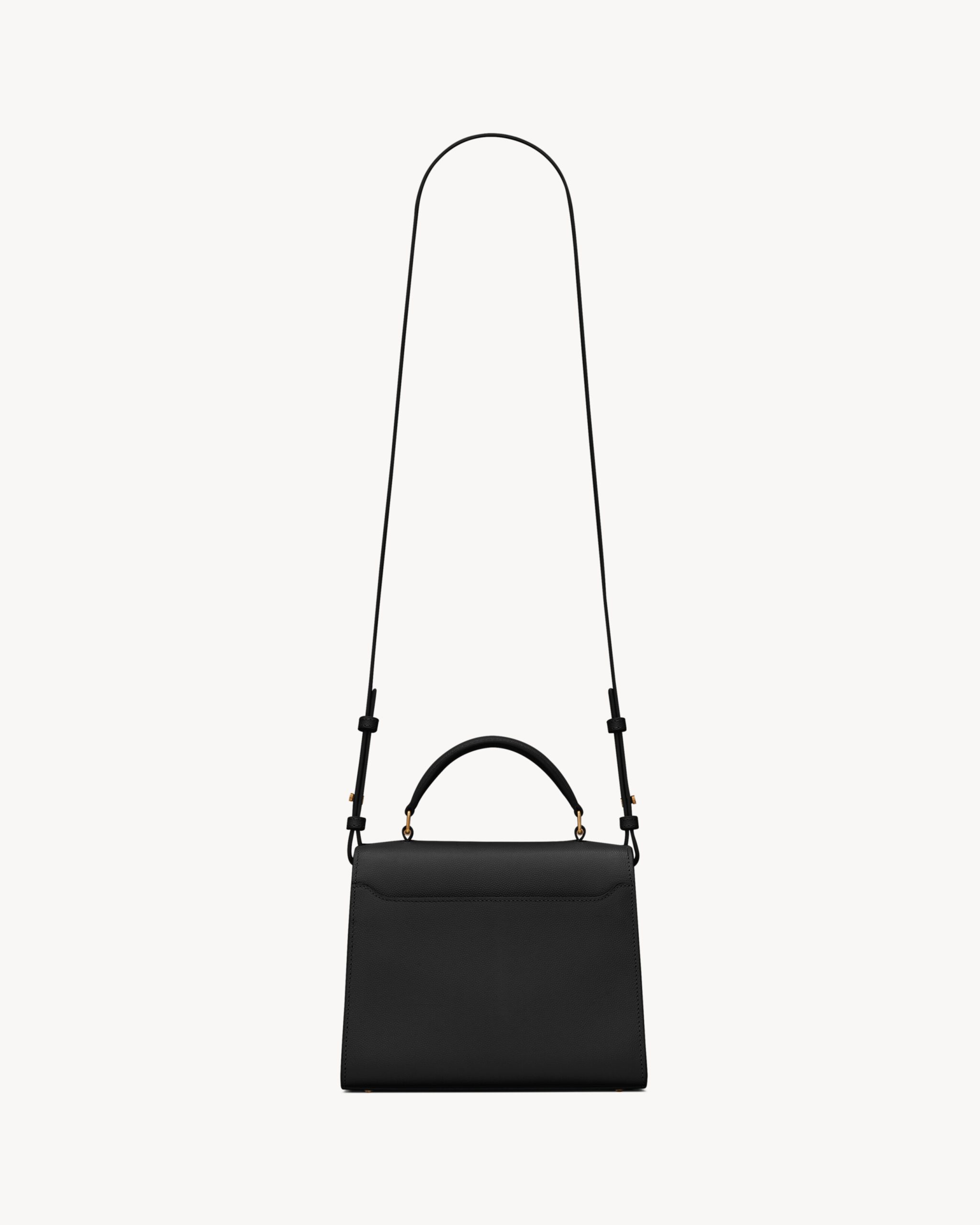 YSL CASSANDRA Mini top handle bag in grain de poudre embossed leather - Image 2